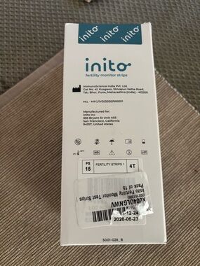 Inito White Fertility Monitor Test Strips - White